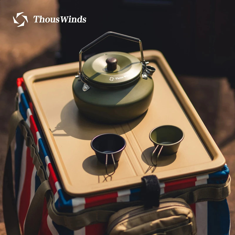 Wind portable camping bag outdoor large capacity storage 1000D polyester picnic travel supplies 240724