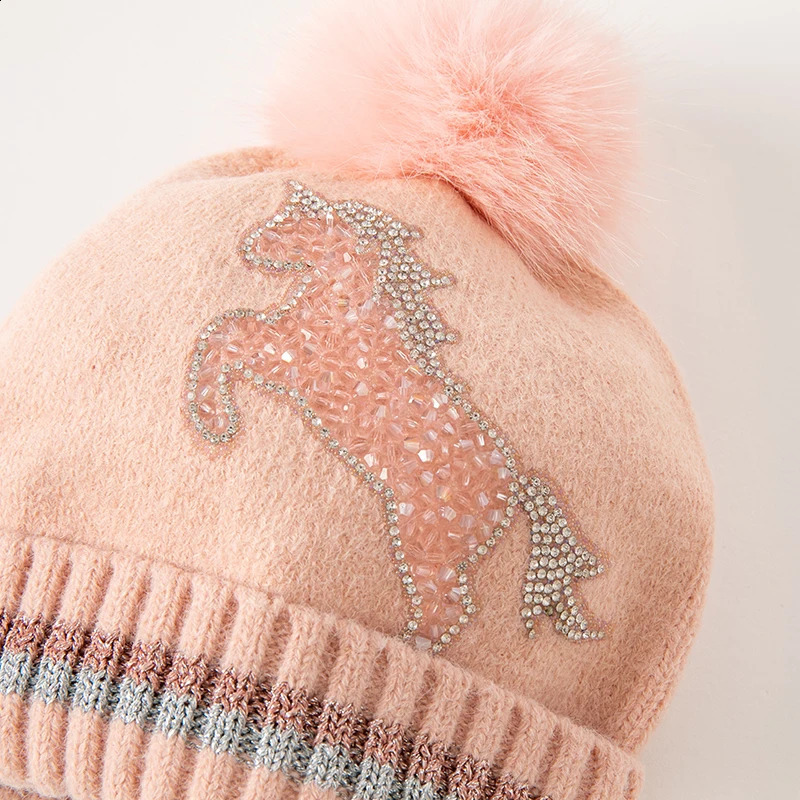 Dave Bella Baby Knitted Hat Soft Winter Warm Childrens Earth DB4224212 DB4224213 240925