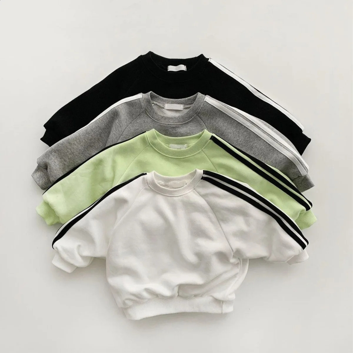 Boys and Girls Spring Childrens Cool Letter Printed Zipper Top Casual Sports Pants Two Piece Baby Set 240925