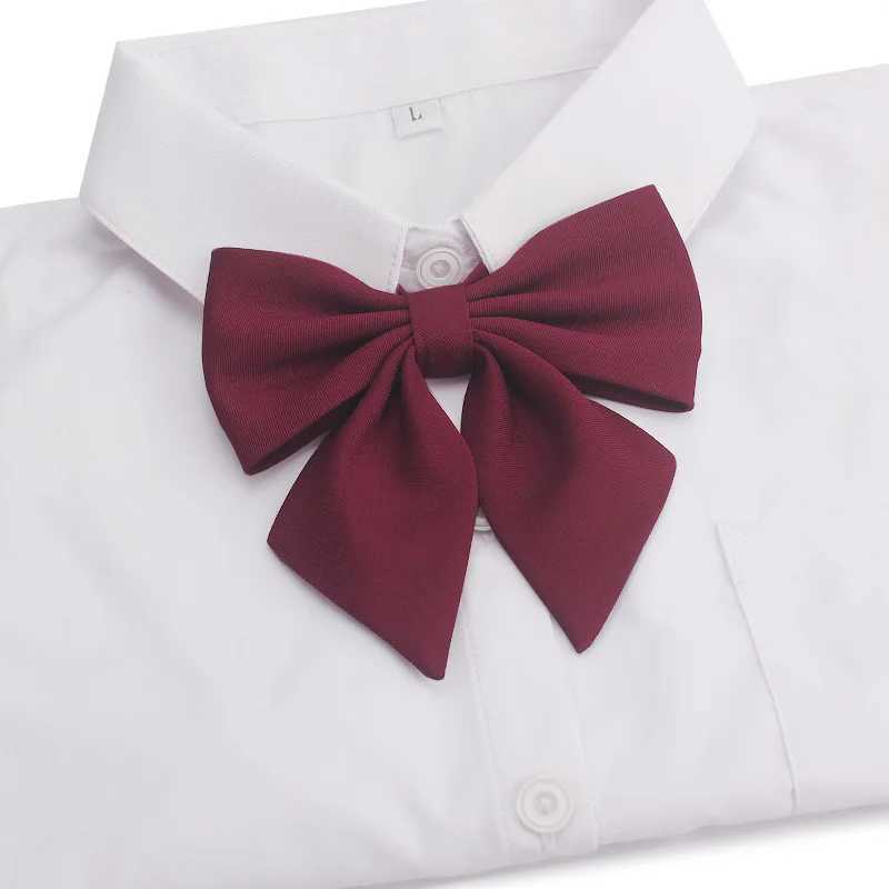Fashionable JK tie for JK uniform mens casual plain weave collar Japanese style cute collar school accessories Y240925