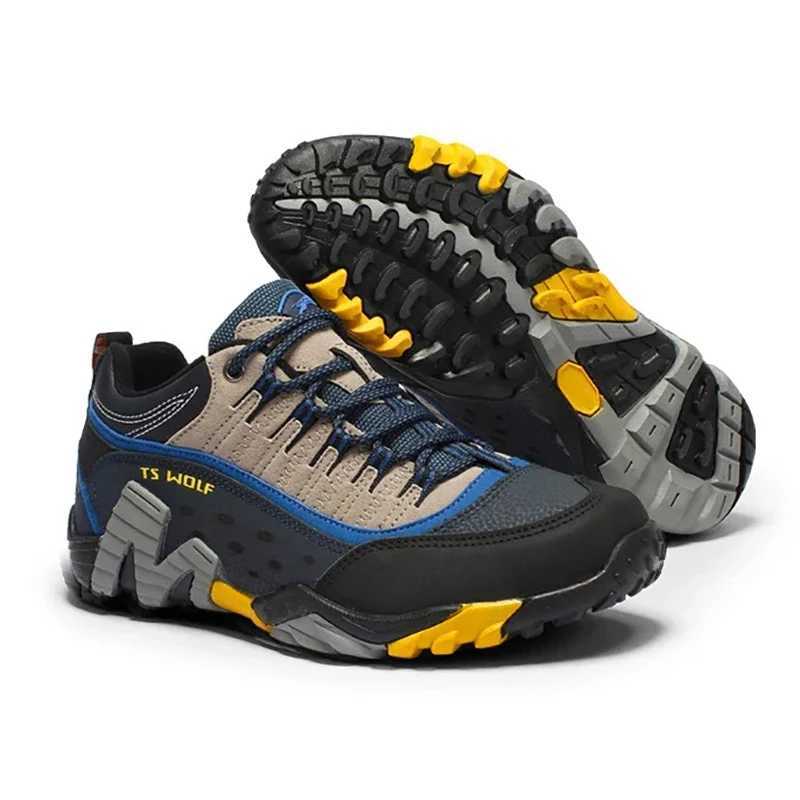 Outdoor Couple Trekking Shoes High Quality Waterproof Men Hiking Shoes Mountain Boots Woodland Hunting Tactical Women Sneakers M240924