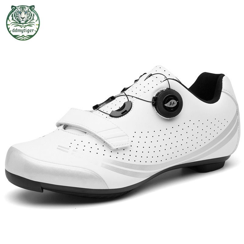 ddmytiger Lock on road outdoor off-road mountain shoes, plus size cycling equipment, bicycle shoes A ddmythur