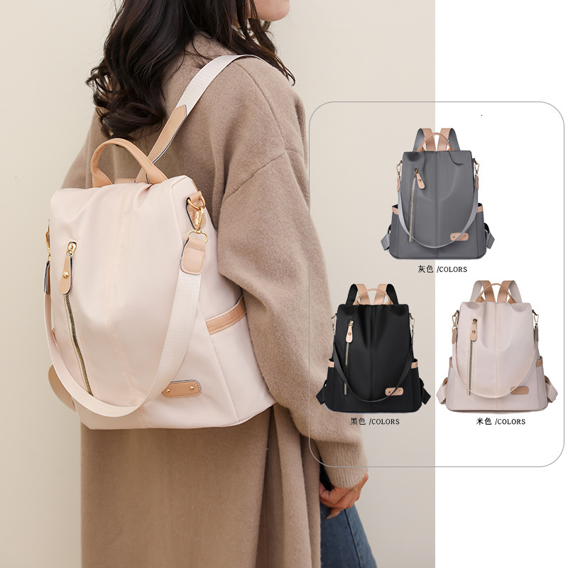 2024 New Designer Backpack Spring/Summer Women's Large Capacity Single Shoulder Korean Edition Lightweight Travel Bag