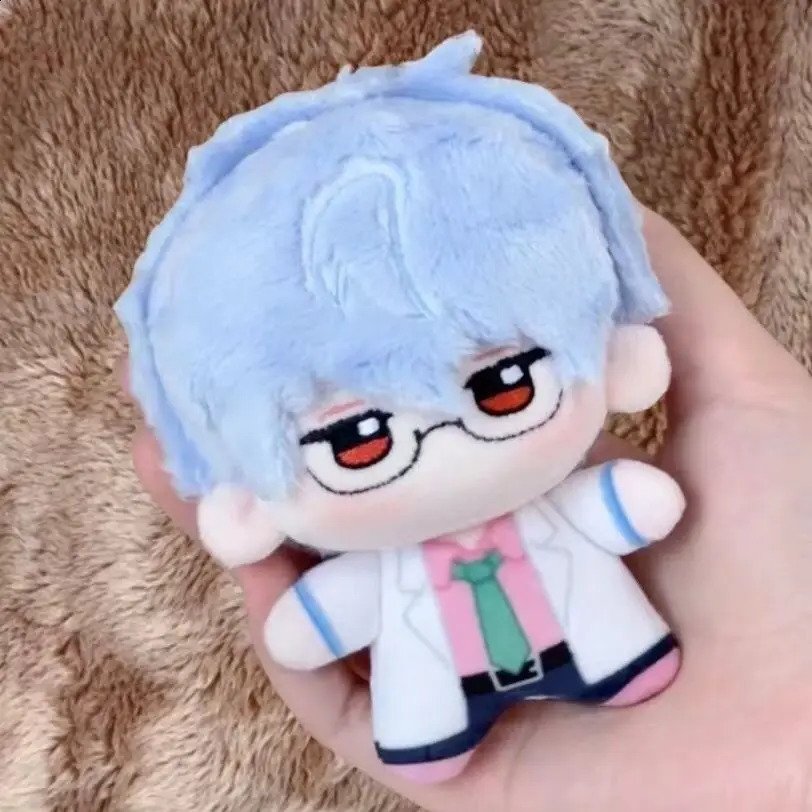 10cm Sakata Gintoki Gintama Plush Doll Keychain Packaging Decoration Cute Stuffed Toy for Collecting Perfect Birthday Gift Children 240925