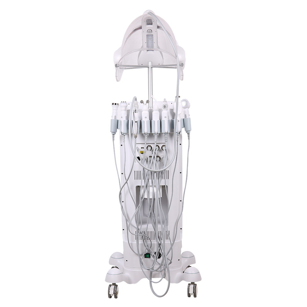 9 in 1 PDT Oxygen Mask Aqua Face Dermabrasion Face Aqua Peeling beauty Beauty Machine for Skin Rejuvenation Visual Bubble Exfoliating Skin Care