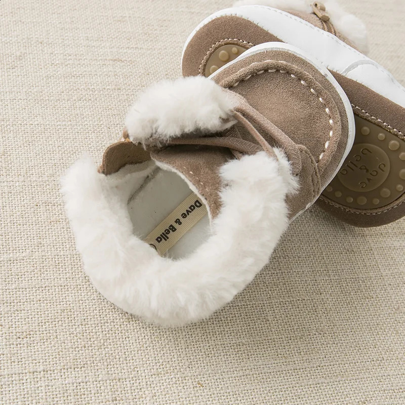 DB11596 Dave Bella Winter Baby Fashion Boots High Quality Shoes Front Walking 240925