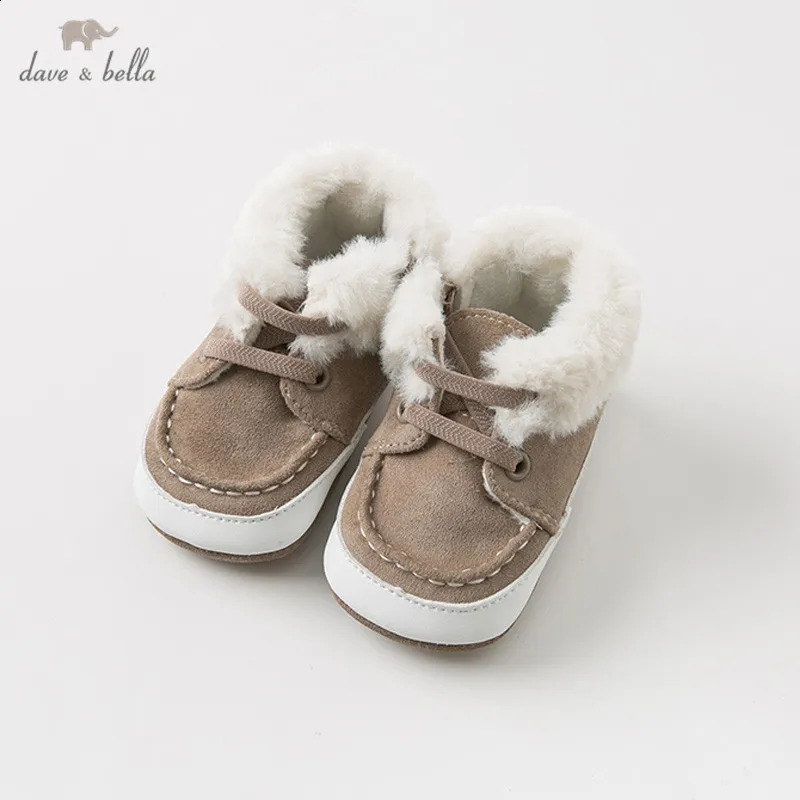 DB11596 Dave Bella Winter Baby Fashion Boots High Quality Shoes Front Walking 240925