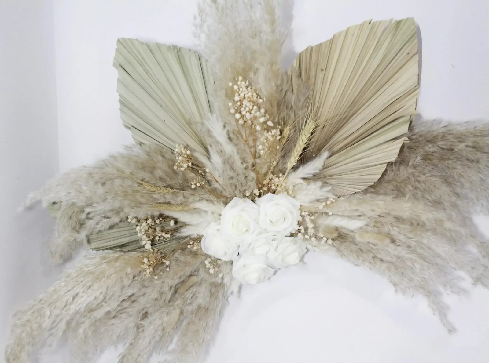 Wedding Background Dried Flowers Pampas Grass Arches Wall Decoration Home Decoration Kindergarten Baby Shower Decoration Flower Decoration 240913