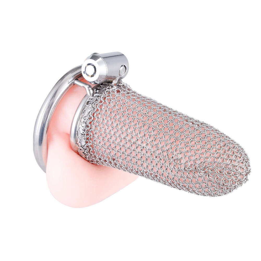 Male chastity lock CB lock chastity device stainless steel concealed lock design JJ birdcage alternative sex toy penis restraint