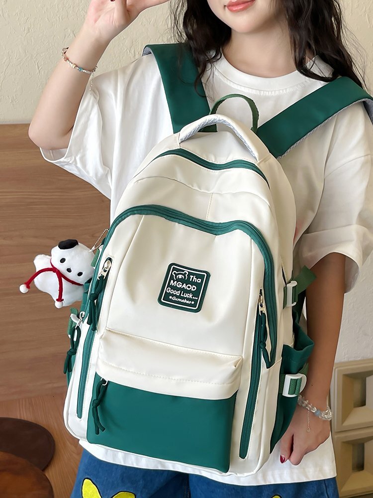 2024 New Designer Backpack High Backpack for Girls to Reduce Burden, Large Capacity, Spine Protection, Durable Backpack