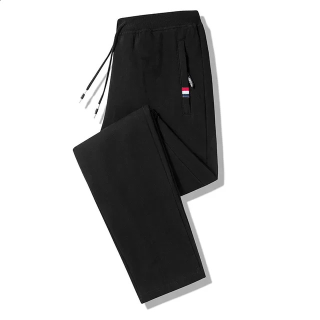 Mens fitness sportswear autumn sports pants track wear elastic waist cotton Trouser loose gym jogging M8XL 240918