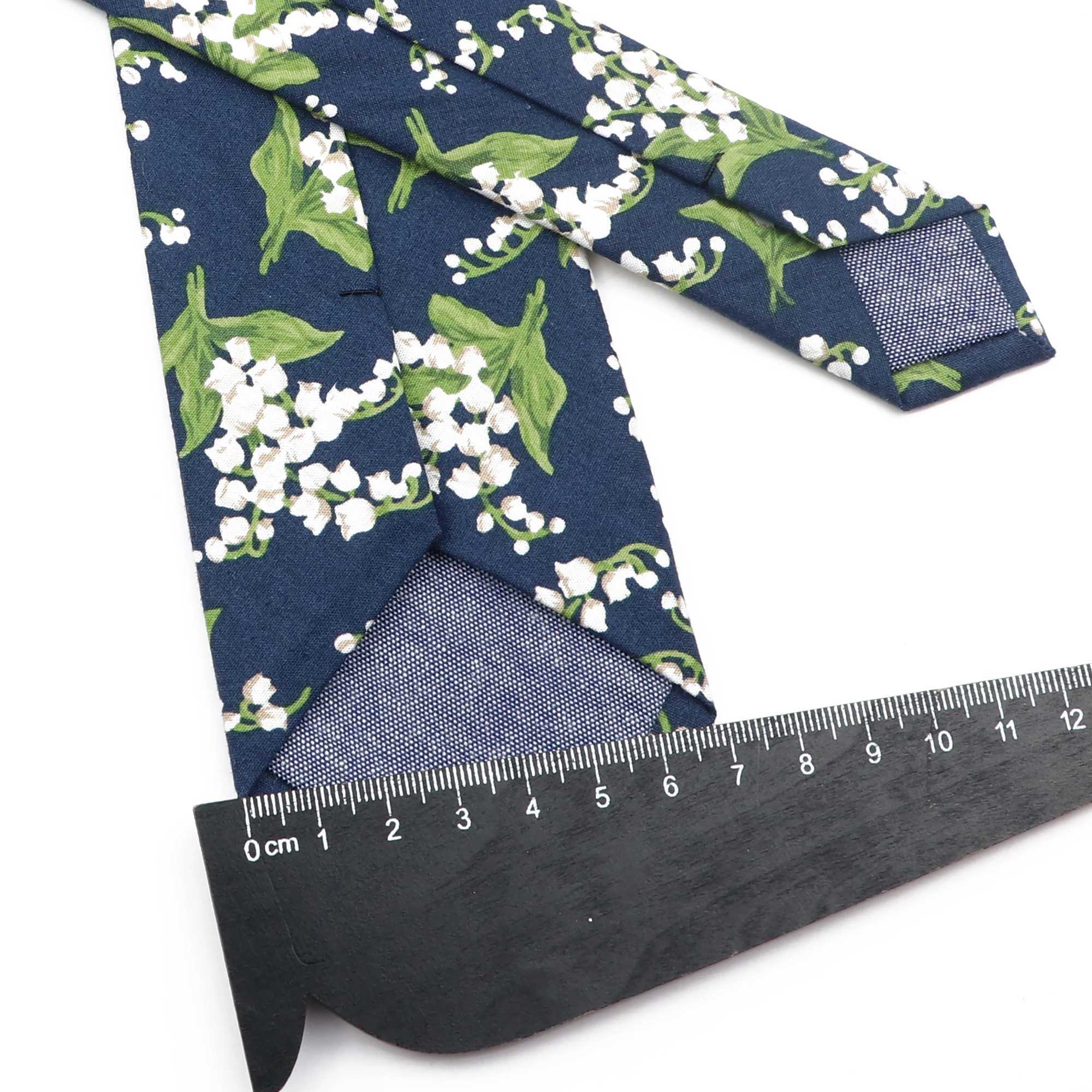 New color cotton mens casual tie set suitable for wedding parties green blue collar pocket square Rantic Gravata accessories Y240925