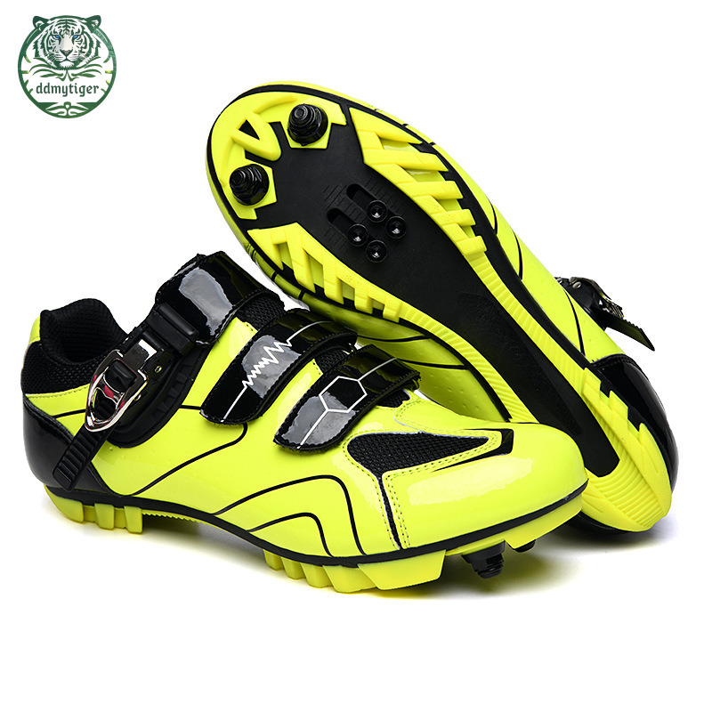 ddmytiger Mountain self-locking riding men and women, new road shoes, hard soled dynamic with locking bike shoes for assistance A ddmythur