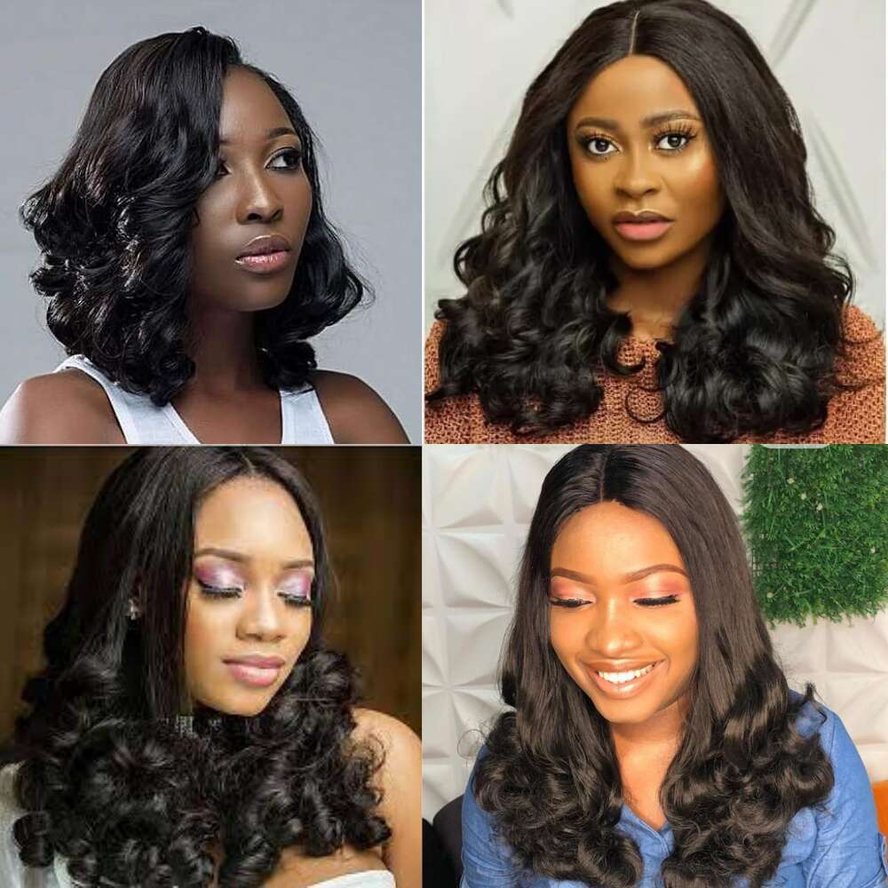 Sapphire Frontal Big Loose Egg Curly Wave 13X4 Lace Front Human Hair 4X4 Closure Wig 100% Remy Brazilian
