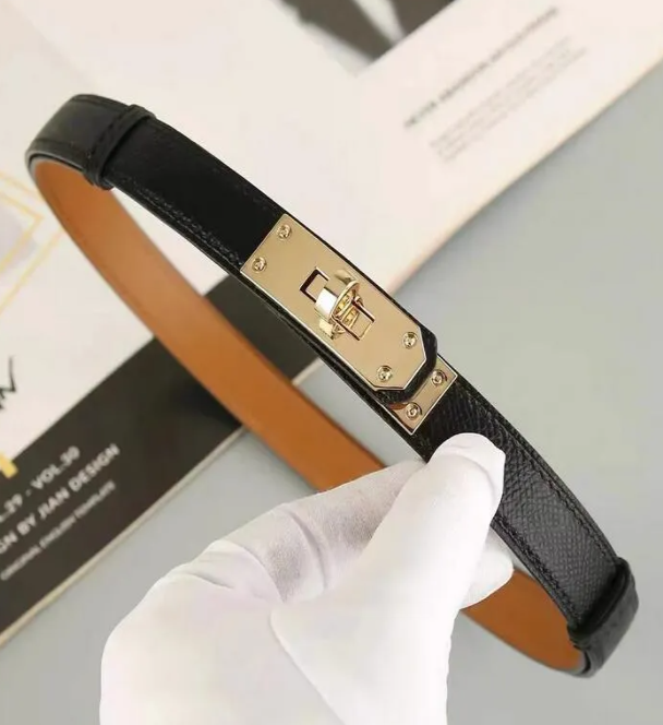 Designer Belt Woman Ceinture Luxe All match Simple with Skirt Dress Suit Pants Tucked Waist Belt for Womens Belt 2.0cm BELT Locking Buckle Tight Belts with BOX