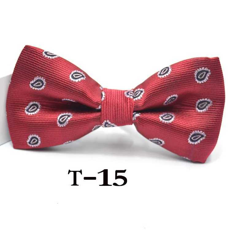 Bow mens formal striped collar mens fashion business wedding bow M dress krawatte legame gift 60 Y240925
