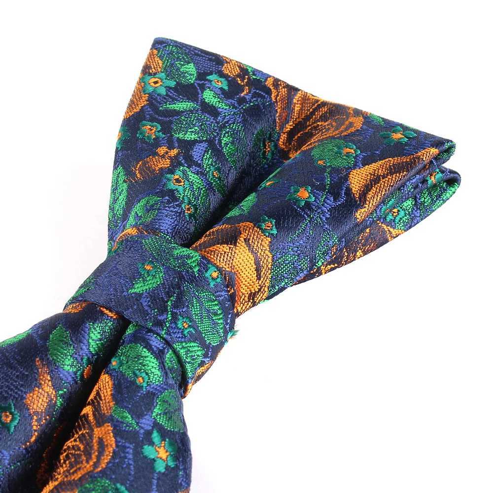 New fancy mens tie casual jacquard tie mens adjustable tie business wedding tie Cravats tie Y240925