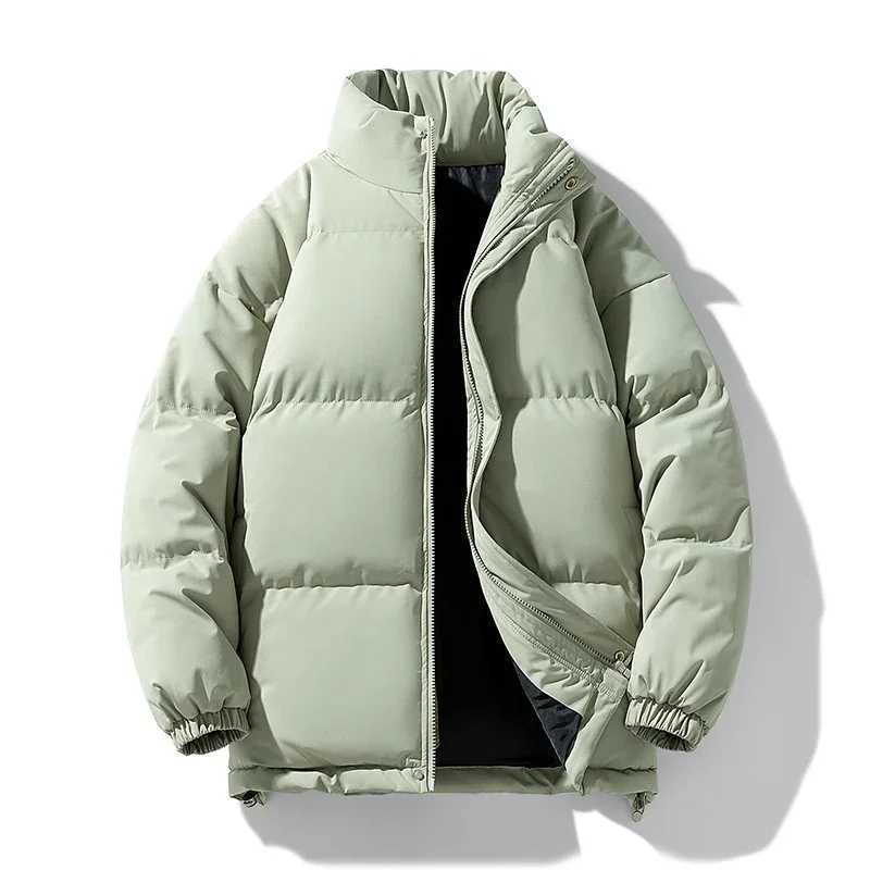 8XL Puffer Jacket Mens Thick Warm Winter Jacket Mens Parka Plus Size Casual Fashion Jacket Stand Collar Mens Clothing Top Y240925
