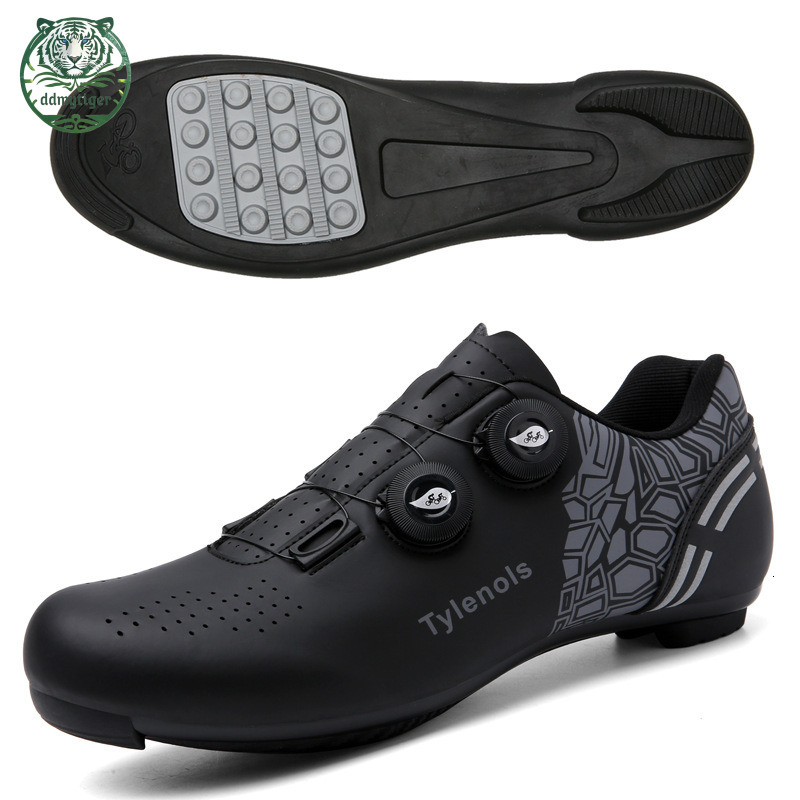 ddmytiger Highway mountain men's and women's locked bicycles without lock hard soled dynamic cycling shoes, gym A ddmythur
