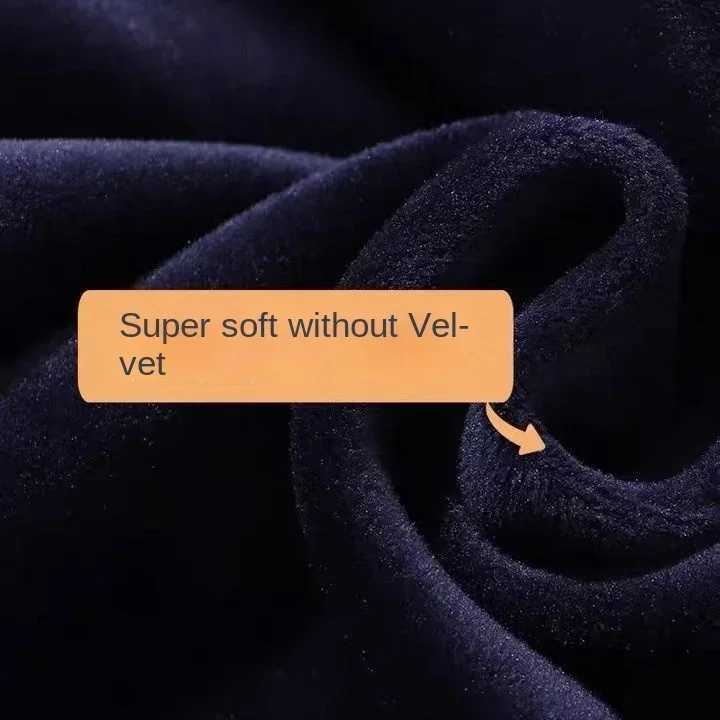 600G Pure Cotton Plush Thickened Sweatshirt Thin Plush Heavyweight Solid Round Neck Sweater Autumn Winter Warm SweaterX240925