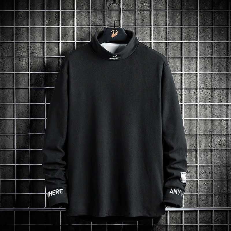 Hoodies Men Casual Minimalist Sweatshirt O-Neck Embroidery Basic Pullover Sweatshirt Men Round Neck New Spring Autumn WearX240925