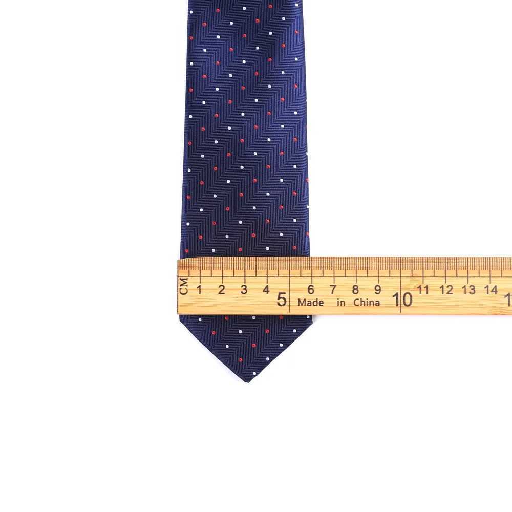 New ultra-thin and thin 6CM mens collar tie mens solid color polka dot striped jacquard tie business party tight corset Y240925