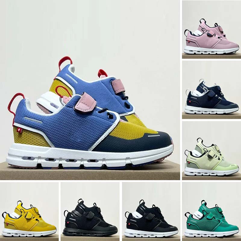 Cloud Athletic Outdoor Original Running Shoes Kids Boy Girl Anti Slip Walking Walking Breathable Runner Shoe Outdoor Cloud Sport confortable Casu