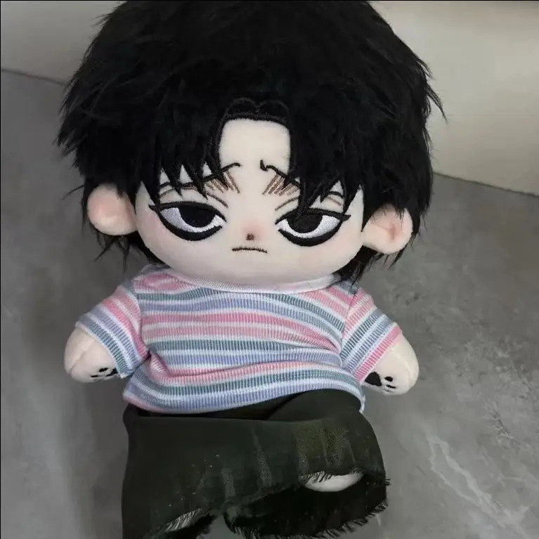 Stuffed 20cm Killing Stalking Wu Shangyu Yifan Cotton Doll Fashion Cute Plush Puppet Costume Childrens Reusable Toys Adult Gifts 240925