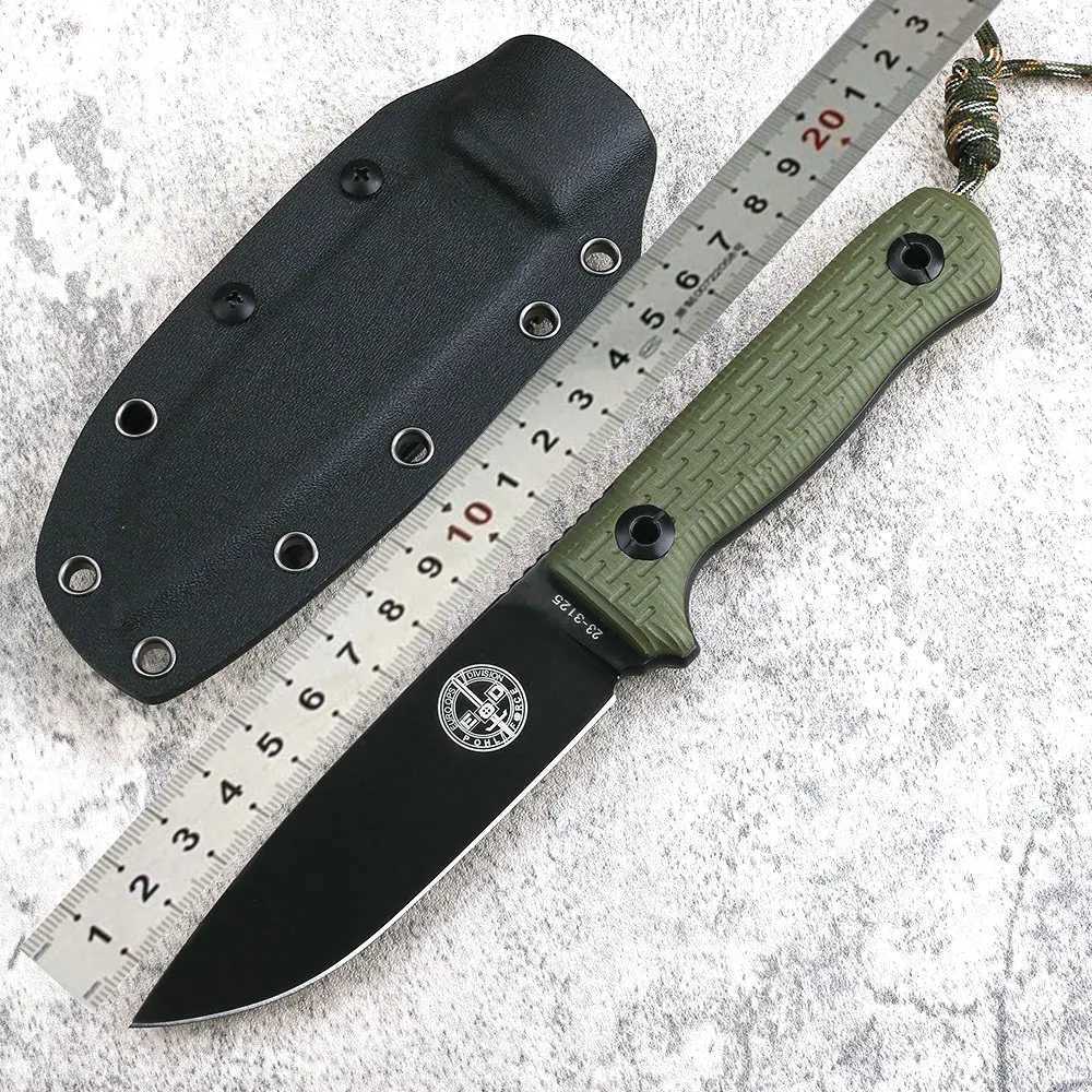 Trskt Pohl Hunting Knife Niolox Tactical Camping Knife Survival Rescue Knife with Kydex Sheath Drop Pack Outdoor Tool CL240925