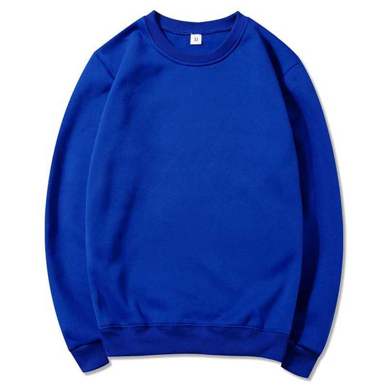 New Spring Autumn Casual Hoodies Men Top Fashion Long Sleeve Round Neck Sweatshirts Men Clothes Loose Pullovers Hip Hop OutwearX240925
