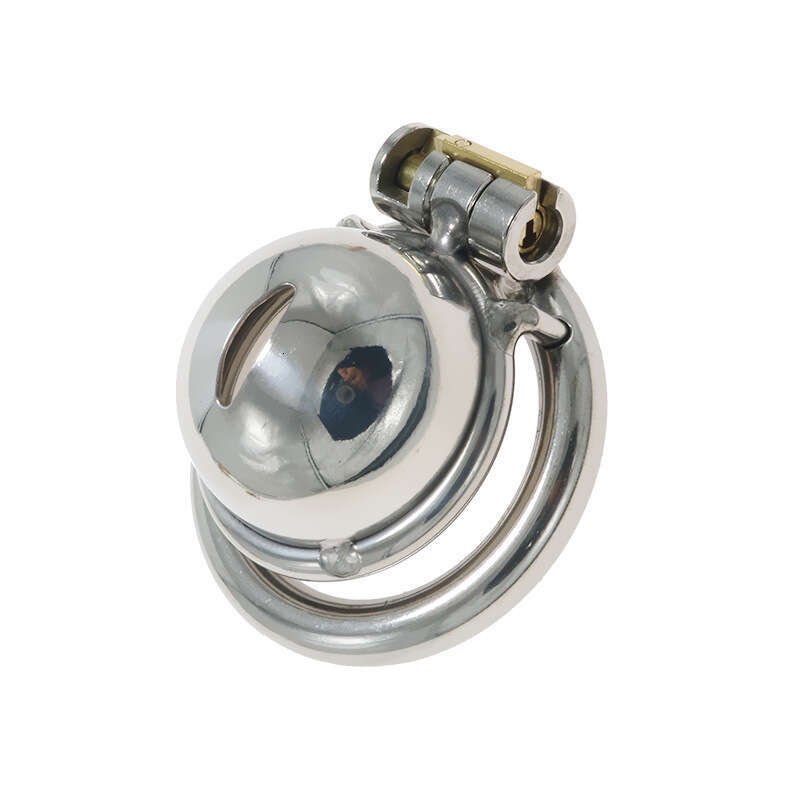 Colorful stainless steel chastity lock, chastity device, CB device, dildo, men's penis cage, outdoor wearing, sexual tools, SM