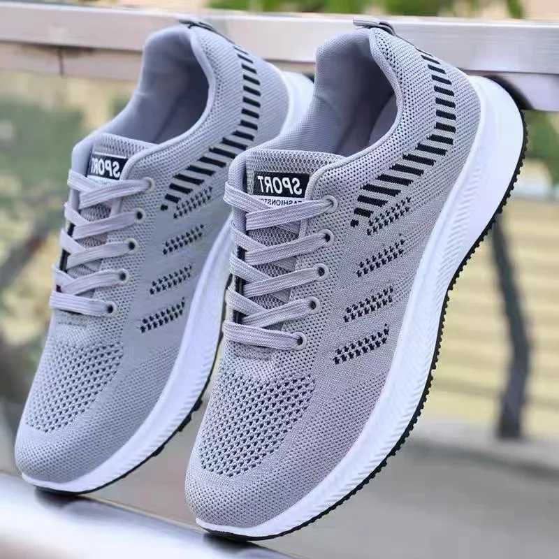 Mens vulcanized walking and running shoes unisex casual lightweight tennis shoes breathable and fashionable sports shoes Z250227