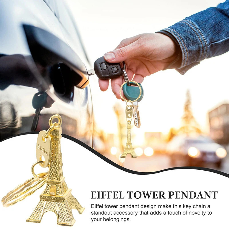 20 Eiffel Tower Keychains in Paris France Tourist Memorial Hall 240924