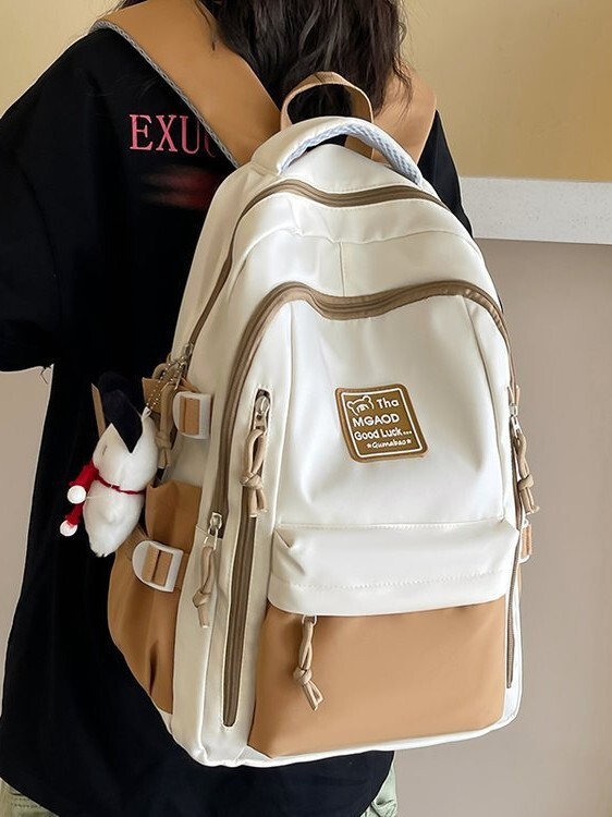 2024 New Designer Backpack High Backpack for Girls to Reduce Burden, Large Capacity, Spine Protection, Durable Backpack
