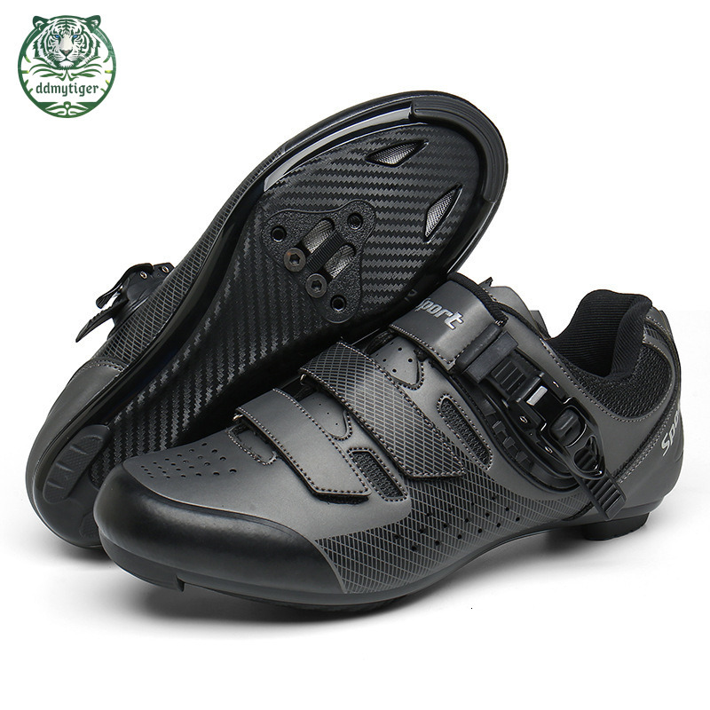 ddmytiger Professional road for men and women, mountain bike lock shoes, outdoor assistance, hard soled cycling shoes A ddmythur