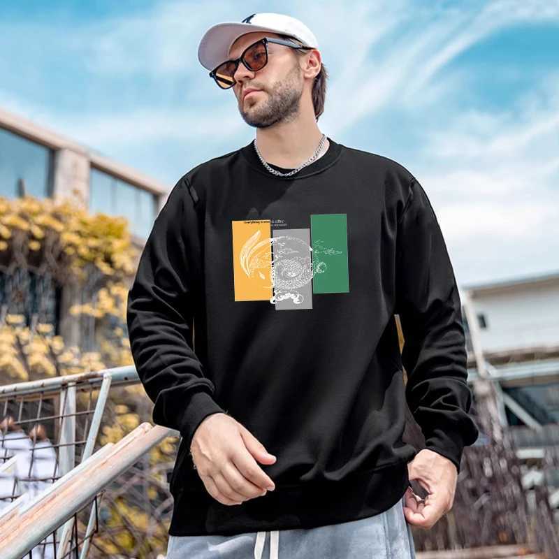 Oversized Tops Men Plus Size Autumn Pullovers Sweatshirts 6XL 7XL 110-180kg Man Round Neck Long Sleeve Printed Big Size ClothingX240925