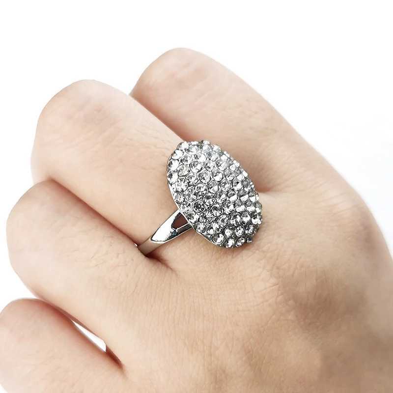 Charm Twilight Dawn Bella Crystal Ring Engagement Wedding Ring Opal Silver Finger Ring Movie Jewelry W240925