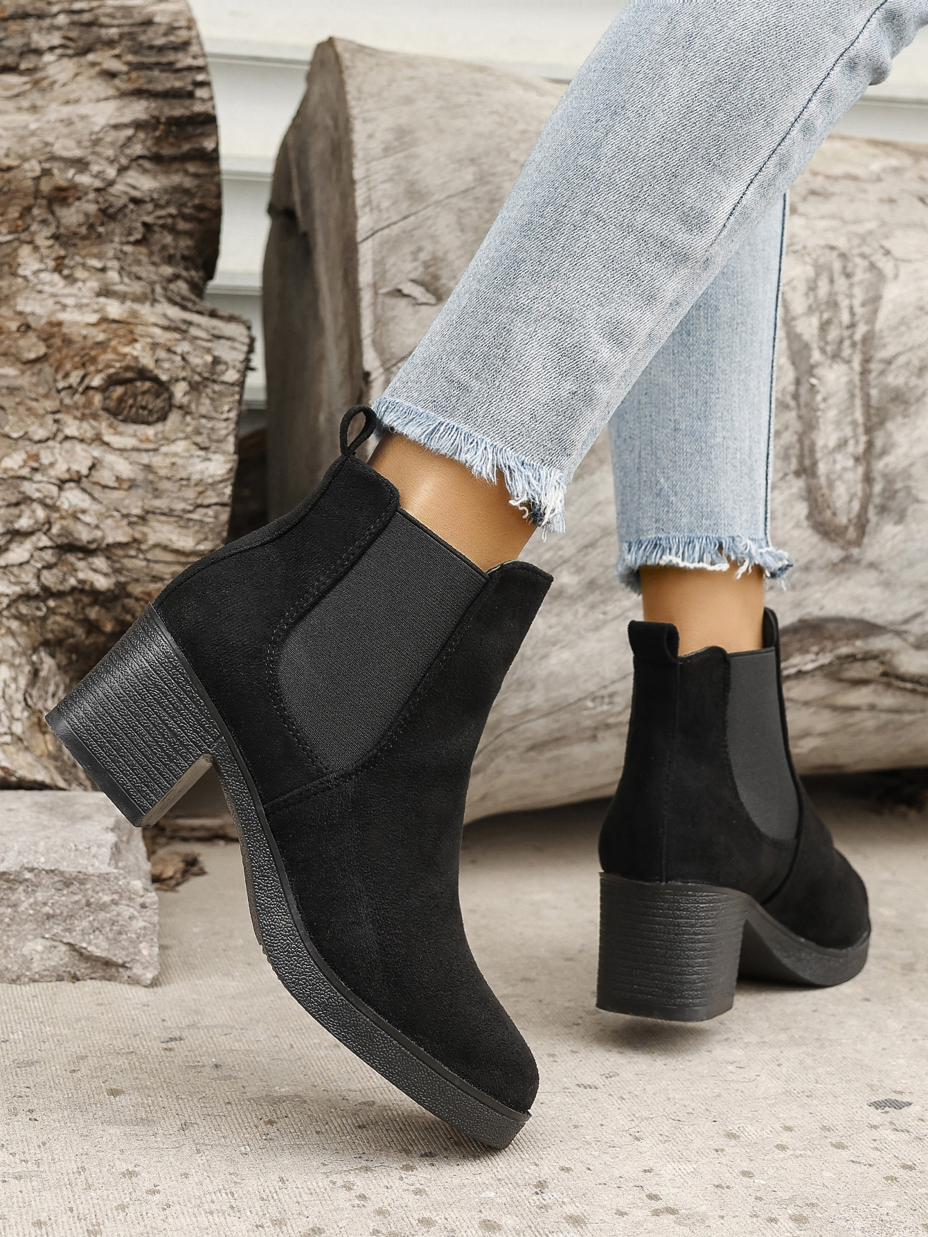 Women's Ankle Boots and Short Boots - Durable Leather Footwear for Everyday Style