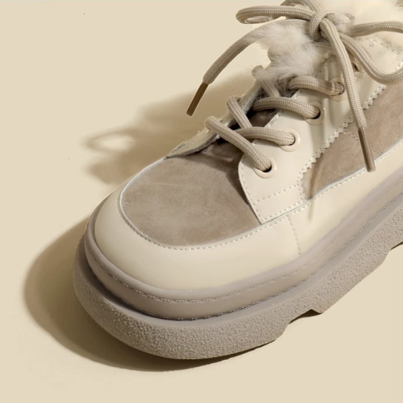 2024 Spring New Thick Soled Small White Retro Forrest Gump Leisure Sports Leather De Training Women's Shoes Free Shipping