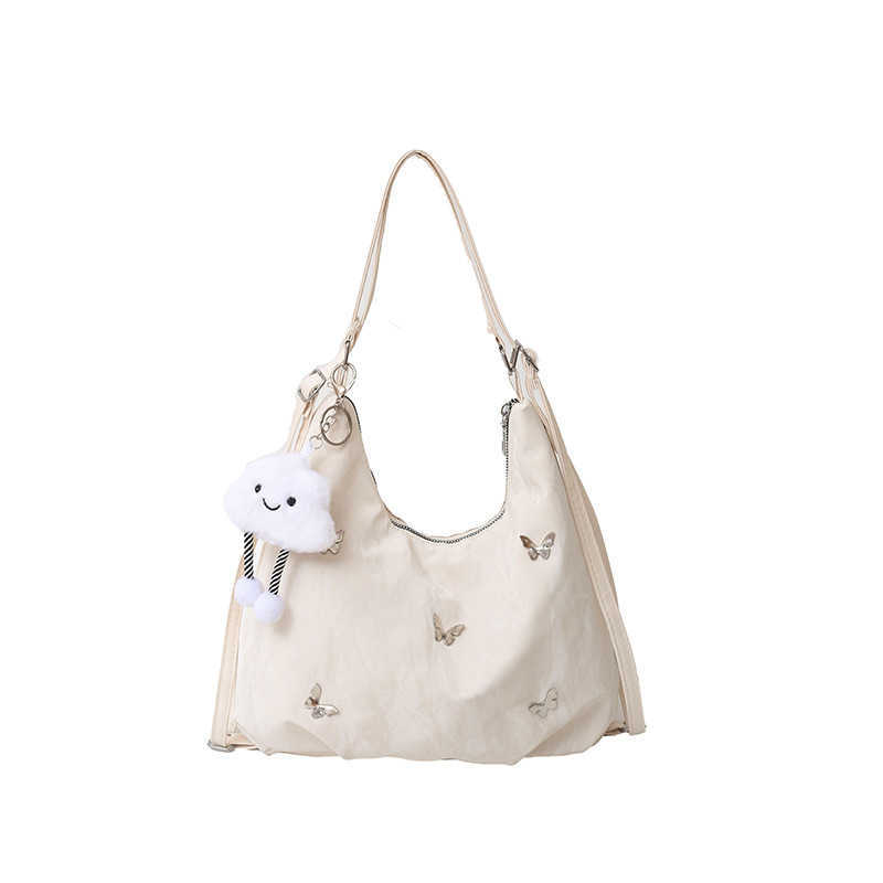 CMM Large Capacity Bag for Women New Summer High End Sense Niche Commuting Tote Bag Shoulder Bag Crossbody Backpack