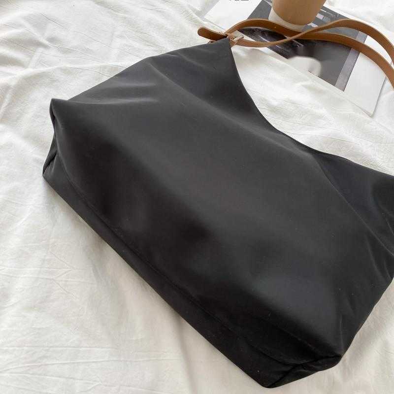 CMM Bag Womens Bag Autumn and Winter New Korean Version Versatile Womens One Shoulder Tote Bag Large Capacity Canvas Portable Bag
