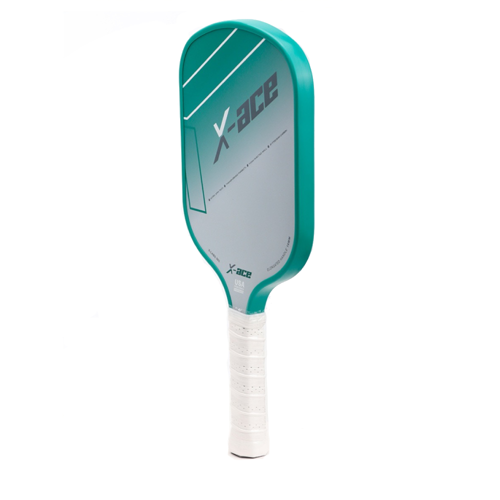 X-ACE Preformance Series Thermoformed Pickleball Paddle with 16mm Shark Power Polymer Core Provides Ultimate Spin & Consistency for Beginners