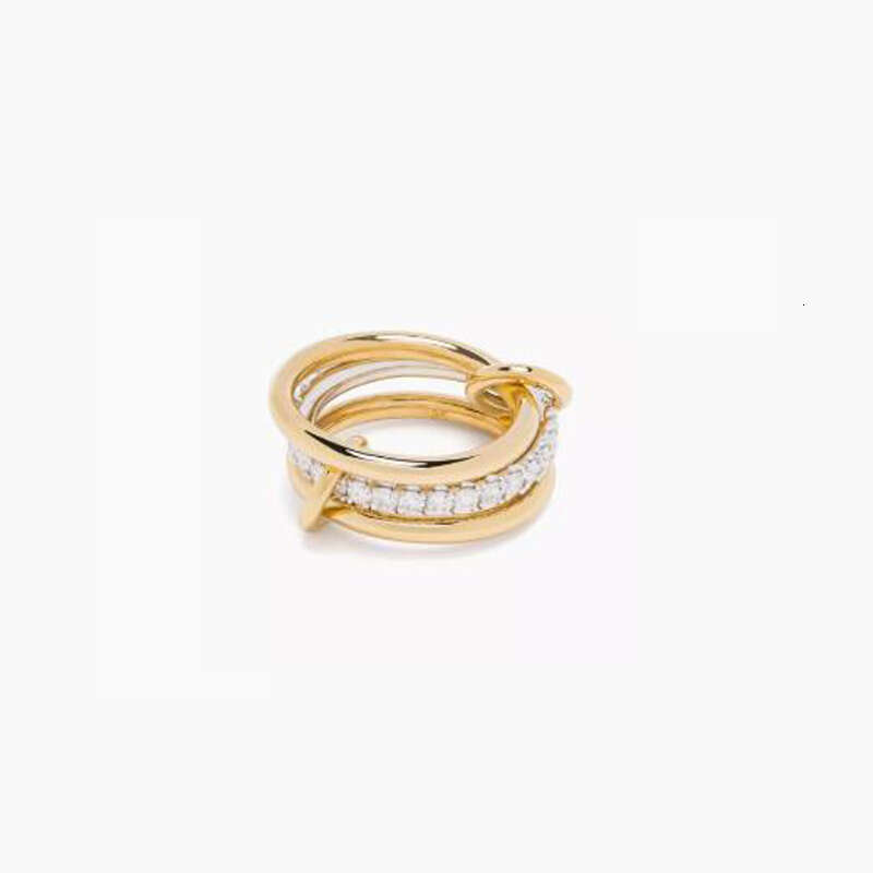 Designer ring Halley Gemini Band Rings Spinelli Kilcol brand New Industrial wind jewelry gold multiple ring womens gift