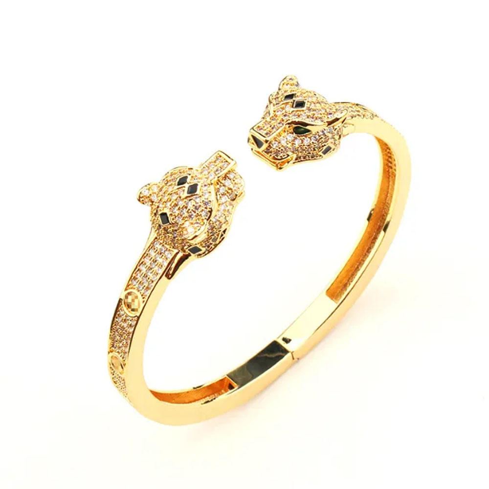 bracelet women's unisex bracelet stainless steel plated gold jewelry Party birthday gift men women