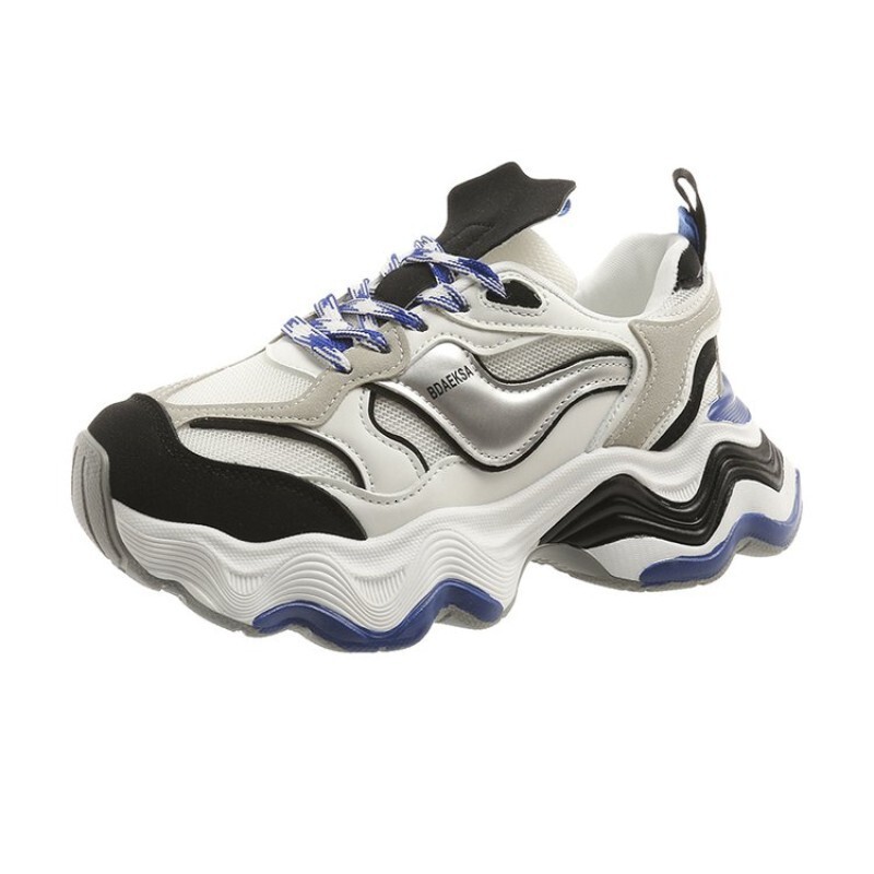 Ddmybear Design Wave Dad For Women 2024 New Versatile Thick Soled Increased Breathable Mesh Casual Sports Shoes Chinese Brand Shoes F926-67