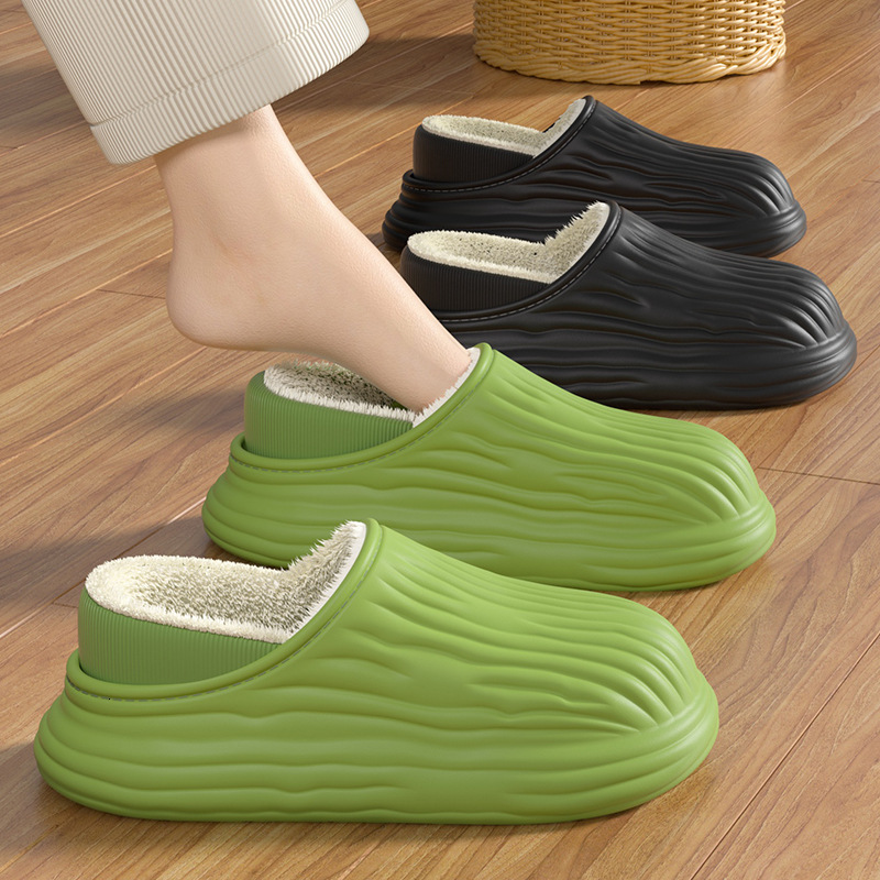 Cozy Women's Household Slippers - Versatile Indoor Outerwear with Soft Material and Sturdy Soles