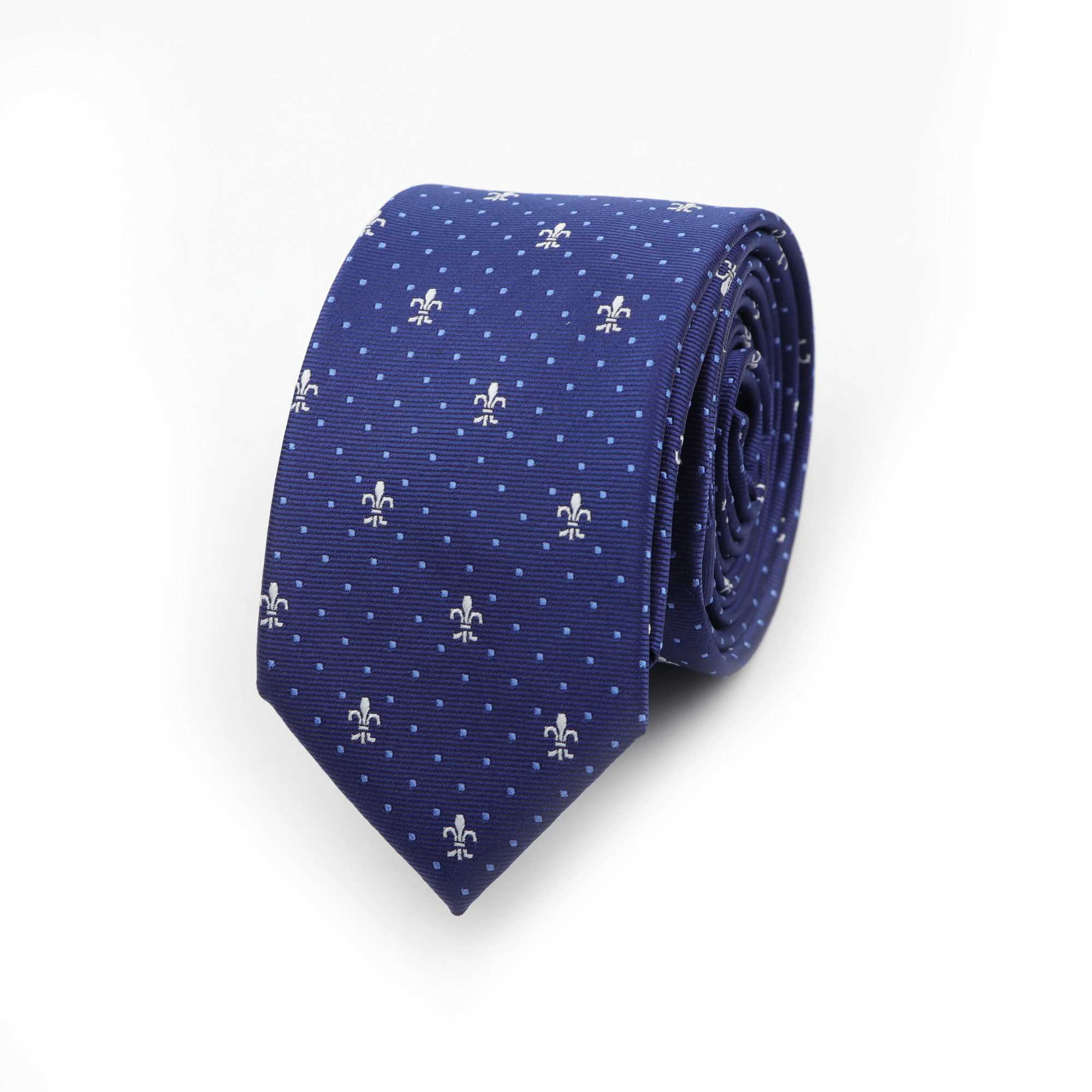 Mens Polter Handkerchiefs casual floral slim 6cm collar tie set classic business wedding pocket square tie Y240925
