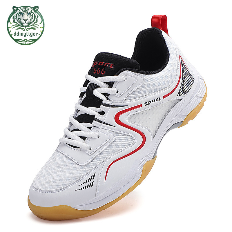 ddmytiger New Couple Badminton Outdoor Leisure Sports Men's and Women's Training Competition Professional Tennis Shoes A ddmythur