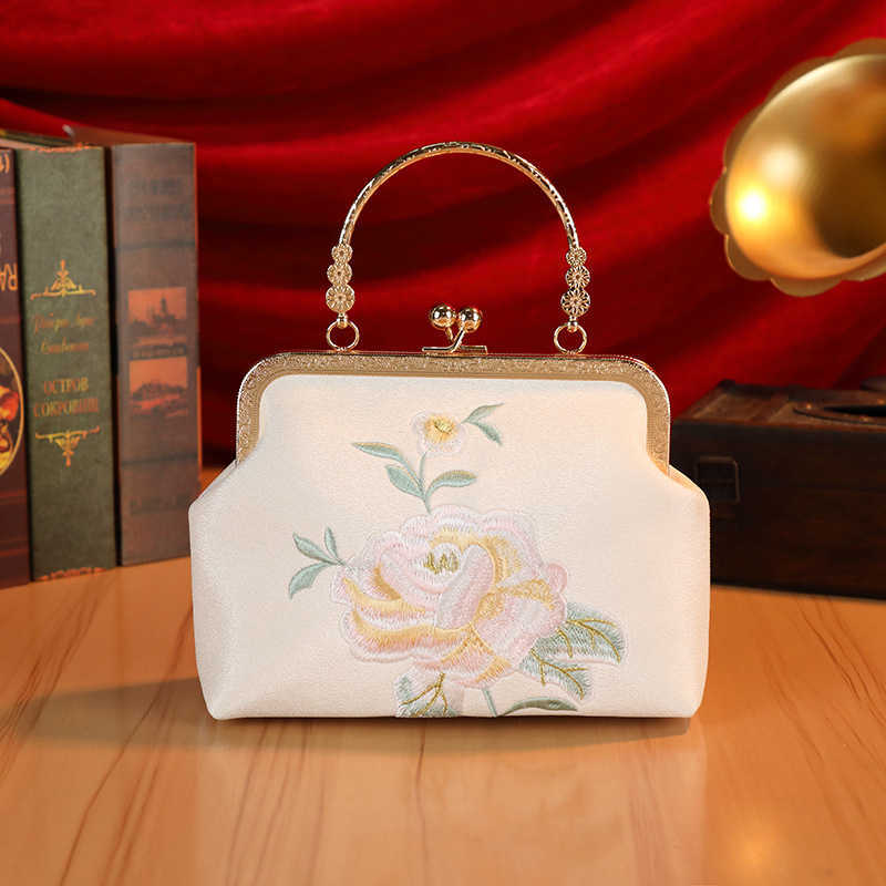 Clutch Bag New Banquet Bag New Chinese Style Cheongsam Designer Bag Elegant Crossbody Bag Bridesmaid Handbag 240920
