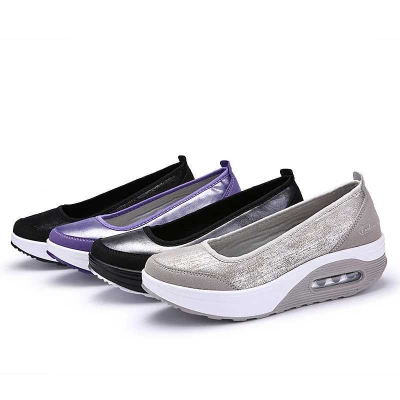Shoes for Women Shoes New Flats Women Loafers Slip on Shoes Woman Tenis Feminino Casual Outdoors Plus Size Woman Sneakers M240925